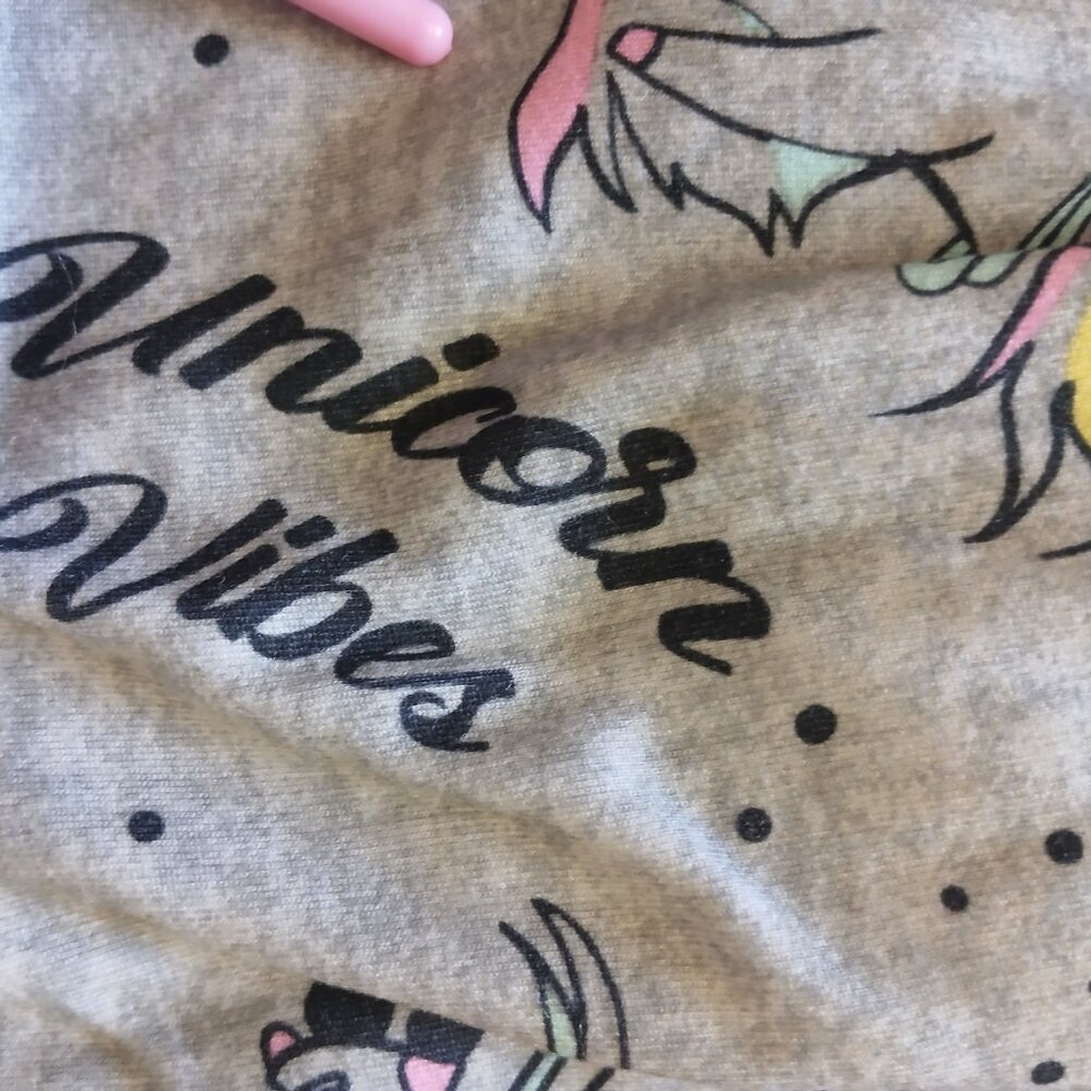 NWT Briefly Stated Unicorn Vibes Lounge pants size small - Picture 2 of 4